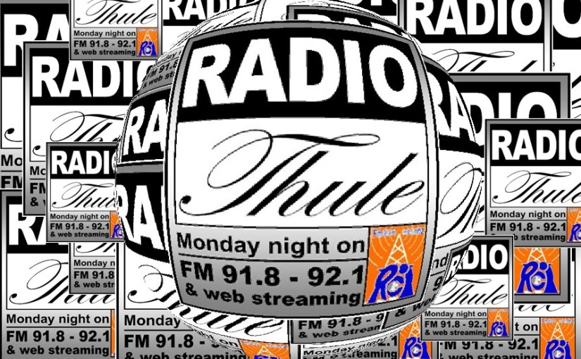 Lunedì 25/03, ore 21.00: torna RADIO THULE #12-12/13, live in FM e streaming su RCI Radio!